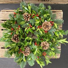 Holly Wreath - SOLD OUT